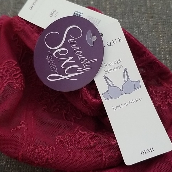 Cacique Cleavage Solution Unlined Lace Demi Bra - Picture 11 of 11